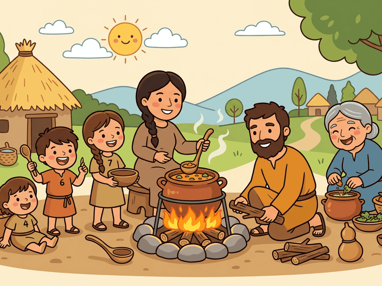 Cooking with heat on purpose